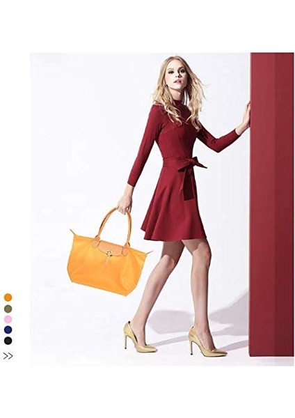 18.8 Inç Kadın Çantası Su Geçirmez Satchel Çanta, Kadınlar Için Tote Çanta (Beyaz) (Yurt Dışından) modelleri