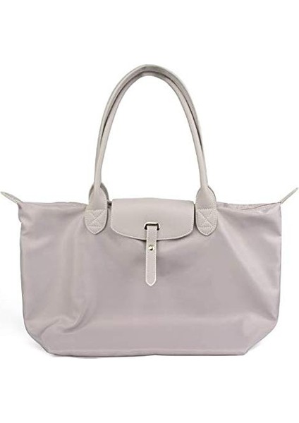 18.8 Inç Kadın Çantası Su Geçirmez Satchel Çanta, Kadınlar Için Tote Çanta (Beyaz) (Yurt Dışından)