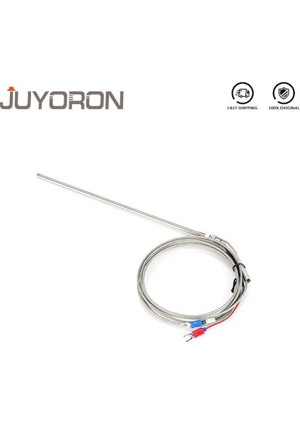 1m M8 K 0-800 Derece M8 1m 2m 3m 5m K J PT100 Tip 50MM 150MM 100MM 200MM Prob Vida Dişi Kablo Termokupl Fırın Sıcaklık Sensörü (Yurt Dışından)
