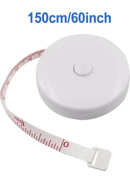 03 150 Cm/rulo Mini Mezura Bant Terzi Cetvel Anahtarlık Ölçüm Bandı Giyim Boyutu Mezura Taşınabilir Dikiş Araçları Aksesuarı (Yurt Dışından)