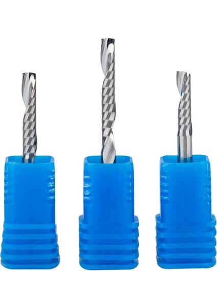 4174 Huhao 1 Adet 3.175MM Tek Flüt Spiral Kesici 3A En Kaliteli Cnc Freze Uçları Ahşap Akrilik Pvc End Mill Karbür Freze Kesicisi (Yurt Dışından) fiyatları