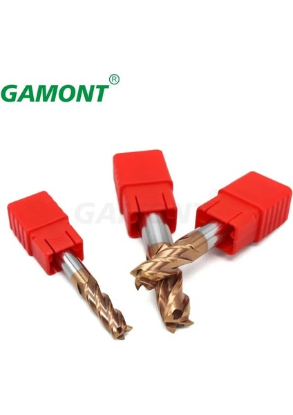 6.0mm x 50L Gamont Freze Kesici Alaşım Kaplama Tungsten Çelik Alet Cnc Işleme HRC55 Freze Üst Freze Kesici Freze Tezgahları 6.0mm (Yurt Dışından) fiyatları
