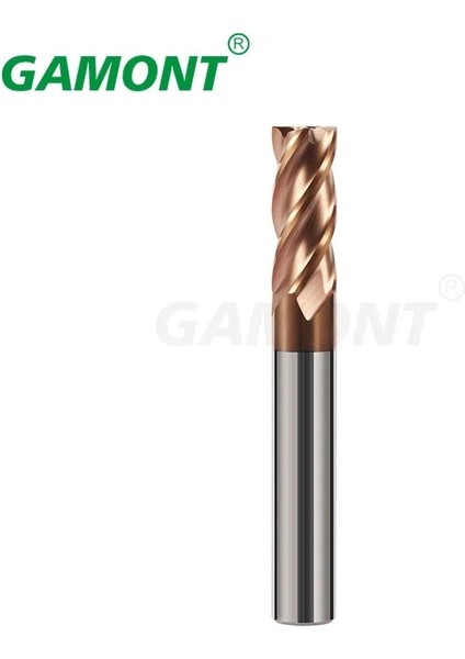 6.0mm x 50L Gamont Freze Kesici Alaşım Kaplama Tungsten Çelik Alet Cnc Işleme HRC55 Freze Üst Freze Kesici Freze Tezgahları 6.0mm (Yurt Dışından) indirimleri