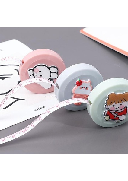 G 1 Adet Taşınabilir Sevimli Karikatür Geri Çekilebilir Mezura Cetvel Dikiş Aracı (Yurt Dışından) indirimleri