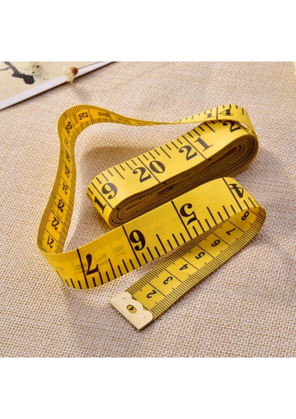 3 Metre Yumuşak Düz Dikiş Terzi Mezura Santimetre Taşınabilir Vücut Yüksekliği Metrik Ölçekli Ölçüm Metre Bel Çevresi (Yurt Dışından) fırsatları