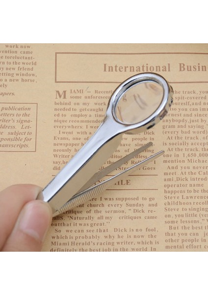 Taşınabilir Büyüteç Cımbız El Büyüteç Hassas Cımbız Büyüteç Onarım Aracı ile (Yurt Dışından)