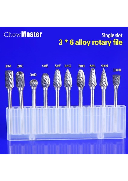 Xzz3 4418 Tungsten Çelik Taşlama Kafası 3 mm Tungsten Karbür Çapak Setleri Mini Matkap Elmas Burs Malzeme Tungstenio Dremel Aksesuarları Cnc (Yurt Dışından) indirimleri