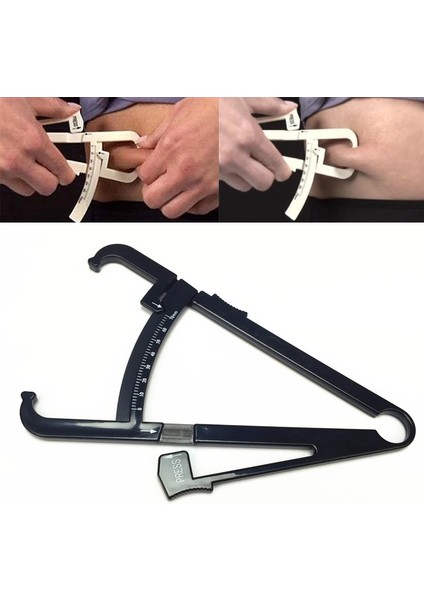 Metrik 150 Cm/60 Inç Kendinden Sıkma Vücut Mezura Cetvel Doğru Spor Kaliper Ölçüm Vücut Mezura (Yurt Dışından)