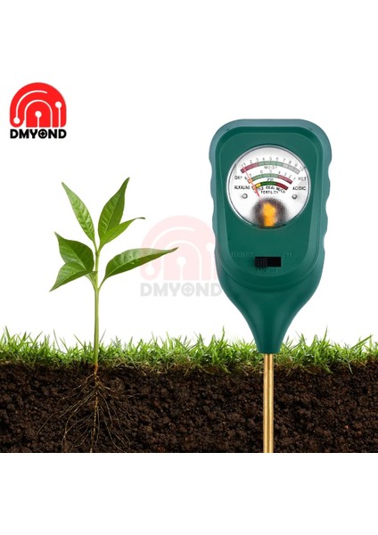 3 In 1 Bitki Toprak Nemi Ph Ölçer Higrometre Probu Sulama Test Cihazı Deney Toprak Nemi Analizörü Dedektörü Ölçme Aracı (Yurt Dışından) fırsatları