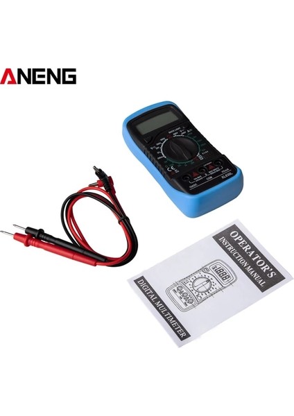 Mavi Aneng XL830L Dijital Multimetre Esr Metre Test Cihazları Otomotiv Elektrik Dmm Transistör Tepe Test Cihazı Metre Kapasite Ölçer (Yurt Dışından)
