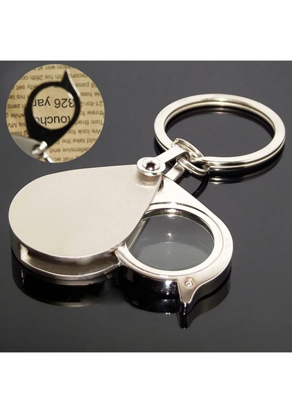 2 Adet 15X Katlanır Takı Büyüteç Taşınabilir Büyüteç Cep Boyutu Jewllery Büyüteç Gözlük 10X 15X Büyütme Anahtarlık (Yurt Dışından) indirimleri