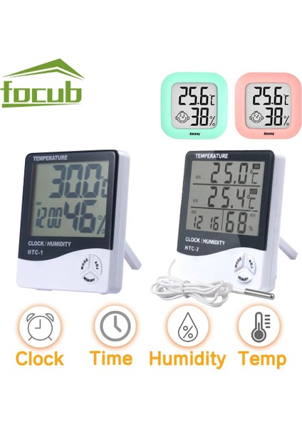 Tip B-Beyaz Kapalı Dış Mekan Termometre Kablosuz Higrometre Hava Istasyonu Ev Odası Sıcaklık Monitörü Için Elektronik Termometre (Yurt Dışından) indirimleri