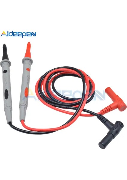 10A Evrensel Dijital 1000V 10A 20A Iğne Ucu Multimetre Çok Metre Test Kurşun Probu Tel Kalem Kablo Test Cihazı + P2001 Timsah Klip (Yurt Dışından)