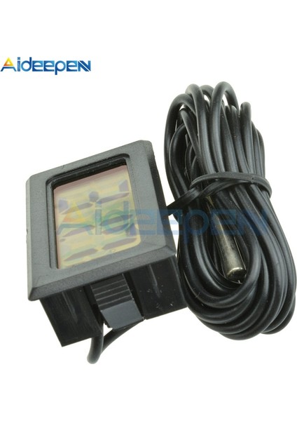 Hiçbir Tel Beyaz Mini Dijital LCD Kapalı Uygun Sıcaklık Sensörü Nem Ölçer Termometre Higrometre Ölçer 50 ~ 110 Derece (Yurt Dışından) modelleri