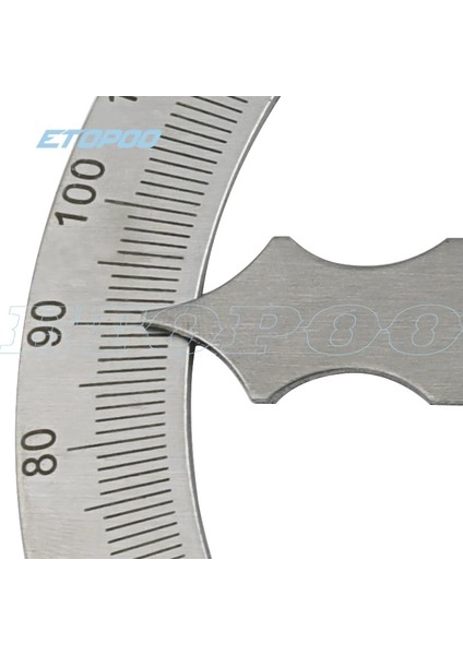 100MM 150MM 300MM Paslanmaz Çelik 180 Derece Iletki Açı Bulucu Döner Ölçüm Cetveli Makinist Aracı Zanaatkar Cetvel Gonyometresi (Yurt Dışından) fiyatları