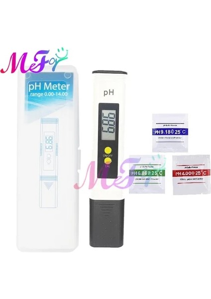 PH02 Yeni 0.01 Ph Ölçer Kılıflı Dijital Su Kalitesi Monitör Test Cihazı Havuzlar Içme Suyu Akvaryumları Ph Testi (Yurt Dışından)