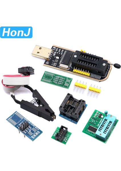 1 Adet Kurulu CH341A 24 25 Serisi Eeprom Flash Bıos USB Programcı Modülü + Soıc8 Sop8 Test Klipsi Eeprom 93CXX / 25CXX / 24CXX XTW100 (Yurt Dışından) fiyatları