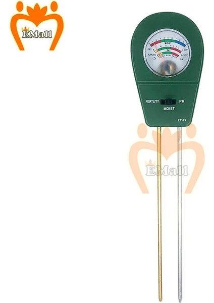 Yeşil Toprak Ph Nem Ölçer Toprak Nemi Sensörü Bitki Çiçekler Toprak Nemi Asitlik Testi Ölçer Higrometre Test Cihazı Bahçe (Yurt Dışından)