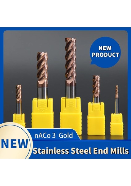 D0.6X1.2X4XX50MM HRC60-2F HRC60 Mikro Kare Uçlu Değirmen 2 Flüt 0.2-0.9mm Tiaın Mikro Düz 4mm Shank Freze Kesici Mirco Karbür Cnc Gravür Bit (Yurt Dışından)