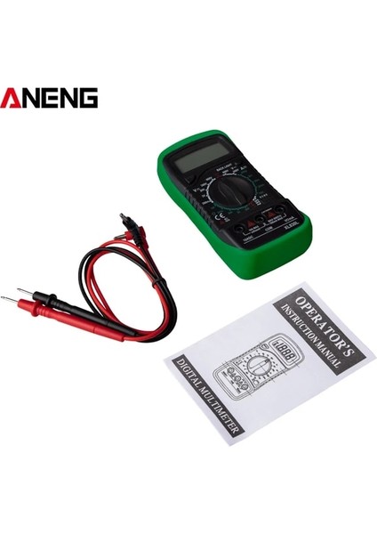 Yeşil Aneng XL830L Dijital Multimetre Esr Metre Test Cihazları Otomotiv Elektrik Dmm Transistör Tepe Test Cihazı Metre Kapasite Ölçer (Yurt Dışından)