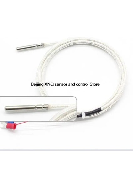 PT100 B 1 M Paslanmaz Çelik Üç Telli Su Geçirmez PT100 PT1000 Sıcaklık Sensörü Probu Termal Direnç Sıcaklık Verici (Yurt Dışından) modelleri
