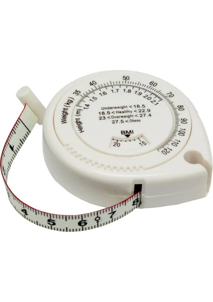 Su Damlası 1 Mezura Bmı Vücut Kitle Indeksi Tek Tuşla Geri Çekilebilir Kilitleme Bandı 150 cm Hesap Makinesi Kendiniz Önlemler Araçları (Yurt Dışından)