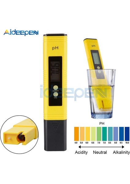Sarı Ph Ph Ölçer Tds Metre Dijital LCD Su Test Araçları Kalem Saflık Filtresi Hidroponik Akvaryum Için Taşınabilir Su Kalitesi Dedektörü (Yurt Dışından) fırsatları