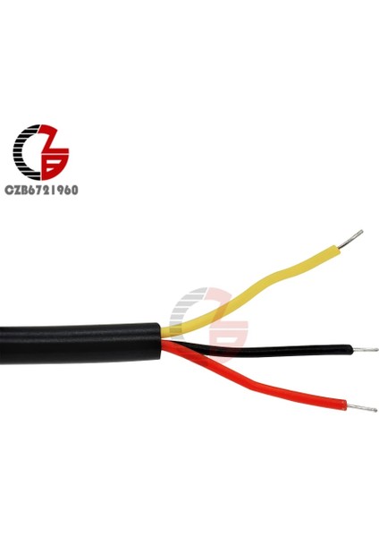 DS18B20 2m 1 Adet 0.5m/1m/2m/2.5m/3m DS18B20 DS18S20 Ntc 10K 1% 3950 Su Geçirmez Dijital Sıcaklık Sensörü Probu Ntc Termistör Termal Kablo (Yurt Dışından)