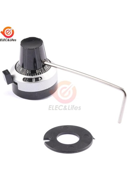 3590S Topuzu 3590S-2 3590S Serisi Hassas Potansiyometre 1k 2k 5k 10K 20K 50K 100K Ohm Ayarlanabilir Direnç Çok Turlu Potansiyometre Dıy (Yurt Dışından)