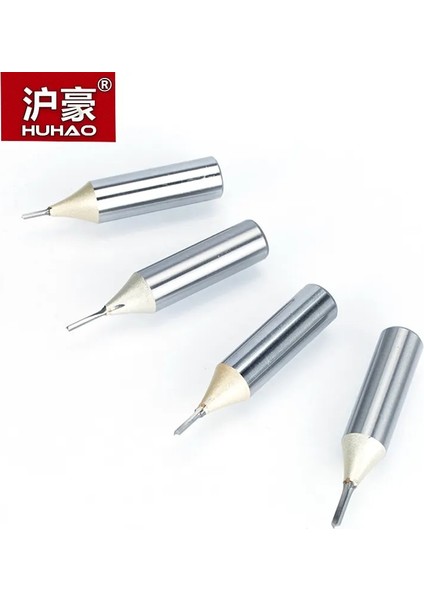 5273 Huhao 1 Adet 1/4 "1/2" Shank Tct Düz Freze Uçları Ağaç Işleme Oyma 2 Flüt Ahşap Gravür Freze Kesicisi Karbür Cnc Uçları (Yurt Dışından) modelleri