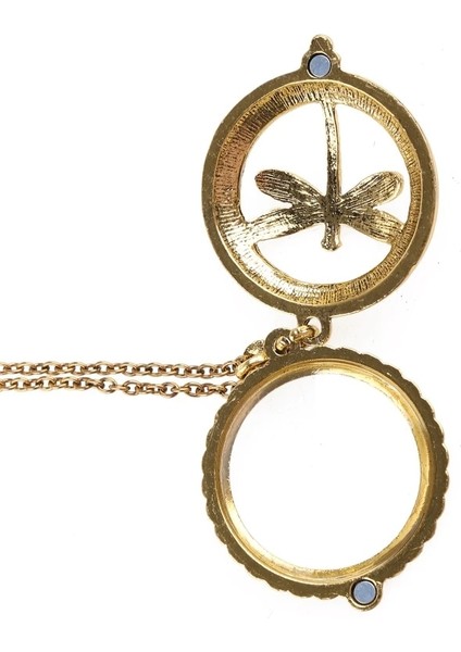 Stil 3 Özel Tasarım Kolye Büyüteç Vintage Zincir Büyüteç Kolye Kolye Büyükanne Hediye Metal Antika Hediye (Yurt Dışından) fiyatları