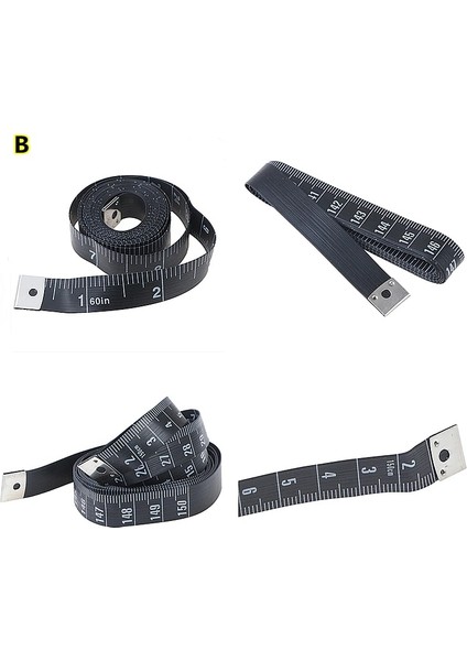 C 1 Adet 60IN 150CM Vücut Ölçüm Cetveli Dikiş Terzi Mezura Mini Yumuşak Düz Cetvel Santimetre Metre Dikiş Ölçüm Bandı (Yurt Dışından) indirimleri