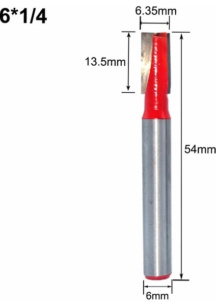 6X15.9MM Lavıe 6mm Shank Ahşap Temizleme Alt Bit Düz Yönlendirici Bit Temiz Freze Kesicisi Ağaç Işleme Uçları Güç Makinesi MC06030 (Yurt Dışından) fırsatları