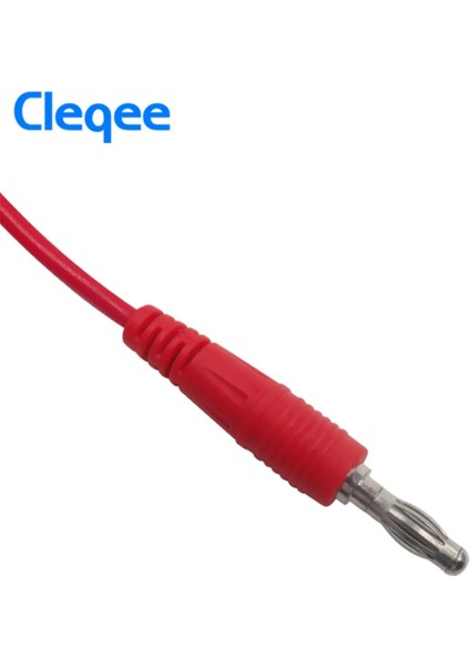 2 Adet Cleqee P1039 1 Takım 4mm Muz Fiş Testi Kanca Klip Test Ucu Kiti Kablo Mayitr Imax B6 Multimetre Elektronik Test Araçları (Yurt Dışından)