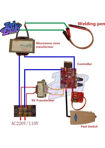Trafo AC220-9V NY-D01 Nokta Kaynakçı Kontrol Panosu 40A 100A Dijital Ekran Nokta Kaynak Süresi ve Akım Kontrol Paneli Zamanlama Ampermetresini Ayarlayın (Yurt Dışından) indirimleri