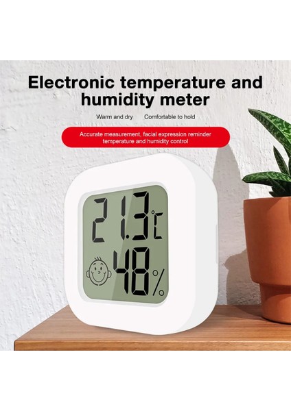 Standart Sürüm LCD Dijital Termometre Higrometre Kapalı Oda Elektronik Sıcaklık Nem Ölçer Sensörü Ölçer Ev Için Hava Istasyonu (Yurt Dışından)