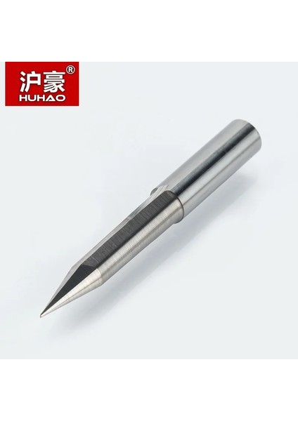5491 Huhao 1 Pc 6mm 2 Flüt Düz Gravür Uçları Derin Kesici Ahşap Cnc Oyma V Tipi Uçları Oyma Tezgahları 50MM End Mill (Yurt Dışından)