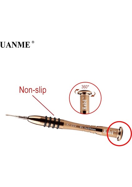 T2 Uanme T-222 1 Adet Hassas Tornavida Profesyonel Onarım Açılış Aracı Cep Tablet Telefon Pc (Yurt Dışından) indirimleri