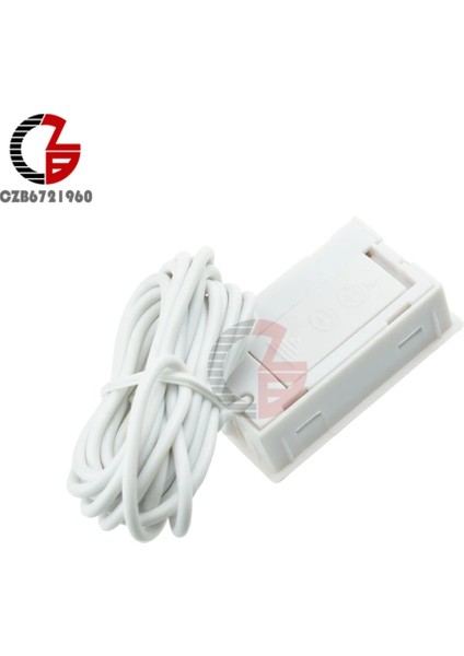 Tpm-10 Beyaz Tpm-10 LCD Dijital Termometre Higrometre Sıcaklık Nem Sensörü Ölçer Araba Kuluçka Akvaryum Hava Istasyonu Test Cihazı 2 M (Yurt Dışından) indirimleri