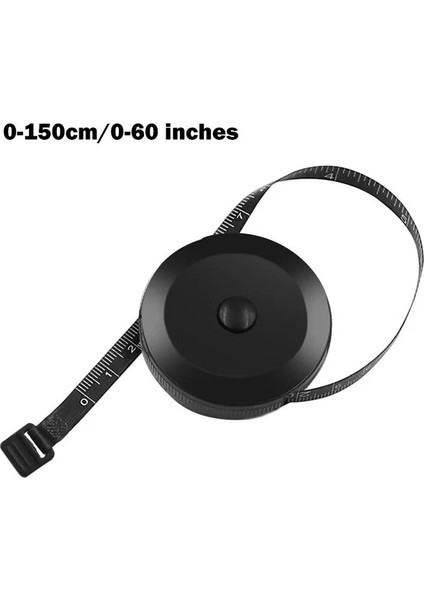 B 150 cm Mini Bant Metre Bant Terzi Cetvel Anahtarlık Ölçüm Bandı Giyim Boyutu Mezura Taşınabilir Dikiş Araçları Aksesuarı (Yurt Dışından)