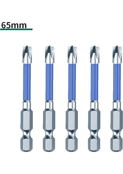 5 Adet Mavi 65MM 65MM 110MM Manyetik Özel Oluklu Çapraz Tornavida Bit Somun Sürücüleri Elektrikçi Fph2 Soket Anahtarı Güç El Aletleri (Yurt Dışından)