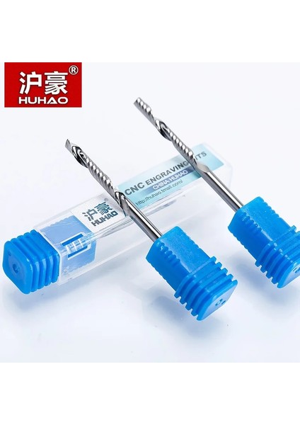 4159 Huhao 1 Adet 3.175MM Tek Flüt Spiral Kesici 3A En Kaliteli Cnc Freze Uçları Ahşap Akrilik Pvc End Mill Karbür Freze Kesicisi (Yurt Dışından) modelleri