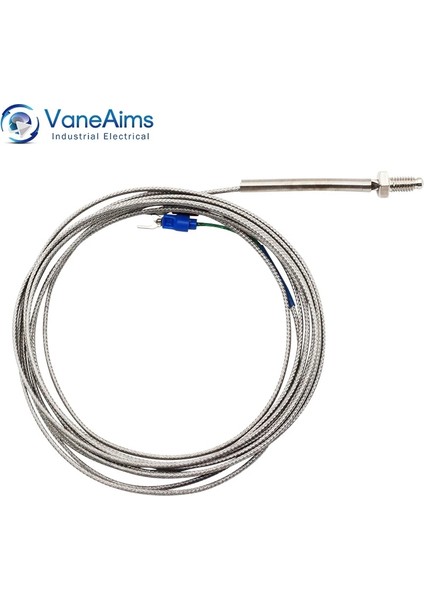 J Tipi 3m Konu M6 Vidalı Termokupl Vaneaims 0.5m 1m 2m 3m Tip K J PT100 Prob Sıcaklık Sensörü Pıd Dijital Termostat Için 0-400 ℃ (Yurt Dışından)