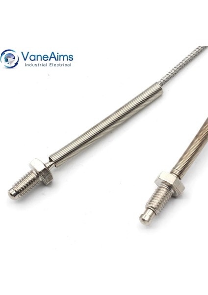 J Tipi 3m Konu M6 Vidalı Termokupl Vaneaims 0.5m 1m 2m 3m Tip K J PT100 Prob Sıcaklık Sensörü Pıd Dijital Termostat Için 0-400 ℃ (Yurt Dışından)