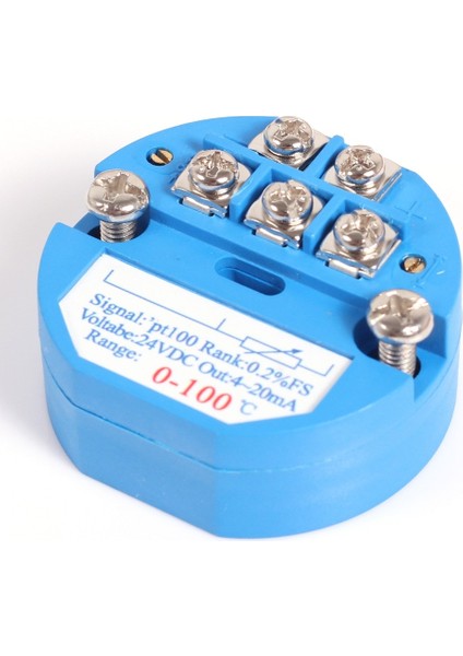 0-600 Celsuis Rtd PT100 Sıcaklık Verici Sensör Modülü Termal Direnç 4-20MA -50-100 150 0-50 100 200 300 400 500 600 Derece 4-20MA (Yurt Dışından)