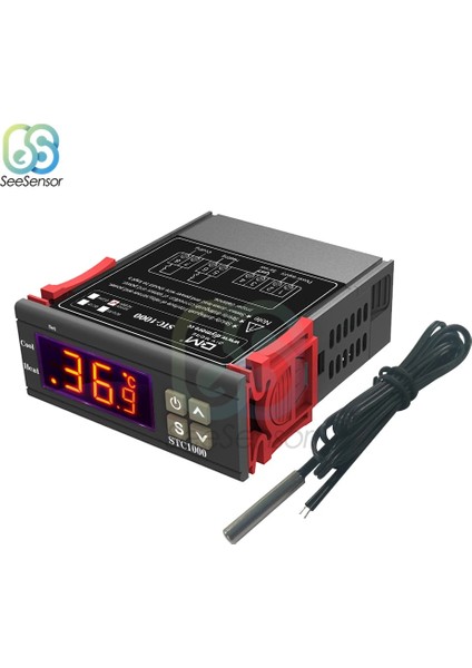 STC-1000 Ac 110-220V STC-1000 STC-3000 STC-3008 STC-3018 LED Dijital Sıcaklık Kontrol Cihazı Termostat Termoregülatör Inkübatör 12V 24V 110V 220V (Yurt Dışından) modelleri