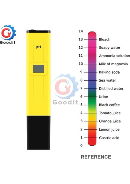 Sarı Ph Ölçer 0.1 Yüksek Hassasiyetli Su Kalitesi Test Cihazı Asitlik Ölçer 0-14 Ölçüm Aralığı ile Uygun Akvaryum Yüzme Havuzu (Yurt Dışından) modelleri