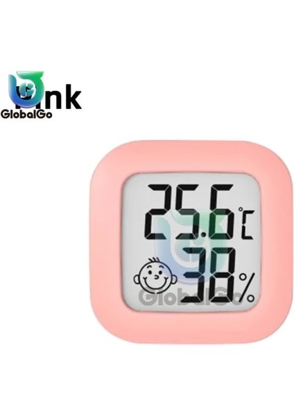 Pembe LCD Dijital Termometre Higrometre Kapalı Oda Elektronik Sıcaklık Nem Ölçer Sensörü Ölçer Hava Istasyonu Ev Için (Yurt Dışından)