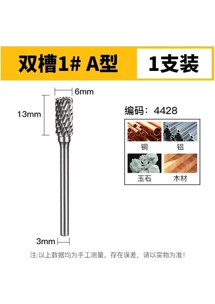 Xzz3 4428 Tungsten Çelik Taşlama Kafası 3 mm Tungsten Karbür Çapak Setleri Mini Matkap Elmas Burs Malzeme Tungstenio Dremel Aksesuarları Cnc (Yurt Dışından)