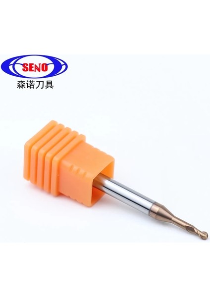 R0.4X4X4X50MM HRC55 2f Seno HRC55 Karbür Uzun Boyunlu Bilyalı Uçlu Frezeler Cnc Sabit Oluk Kesici Freze Kesiciler Yönlendirici Bit Bıçak R0.15 R1 Parmak Frezeler (Yurt Dışından) indirimleri